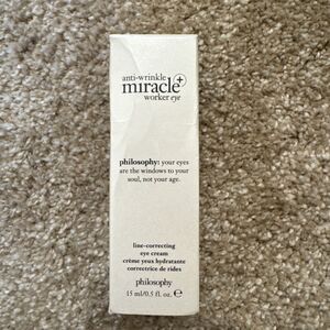Philosophy Anti-Wrinkle Miracle Worker+ Eye 0.5 OZ BRAND NEW IN BOX! AMAZING!